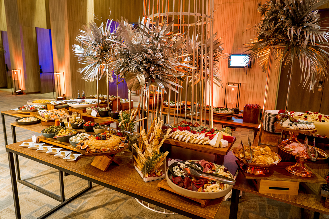 Grand Hyatt Rio de Janeiro tem duas opções de celebração e oferece buffet completo • Divulgação/Grand Hyatt Rio de Janeiro