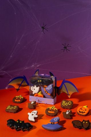 Biscoitê lança linha de bolachinhas decoradas na temática Halloween • Divulgação
