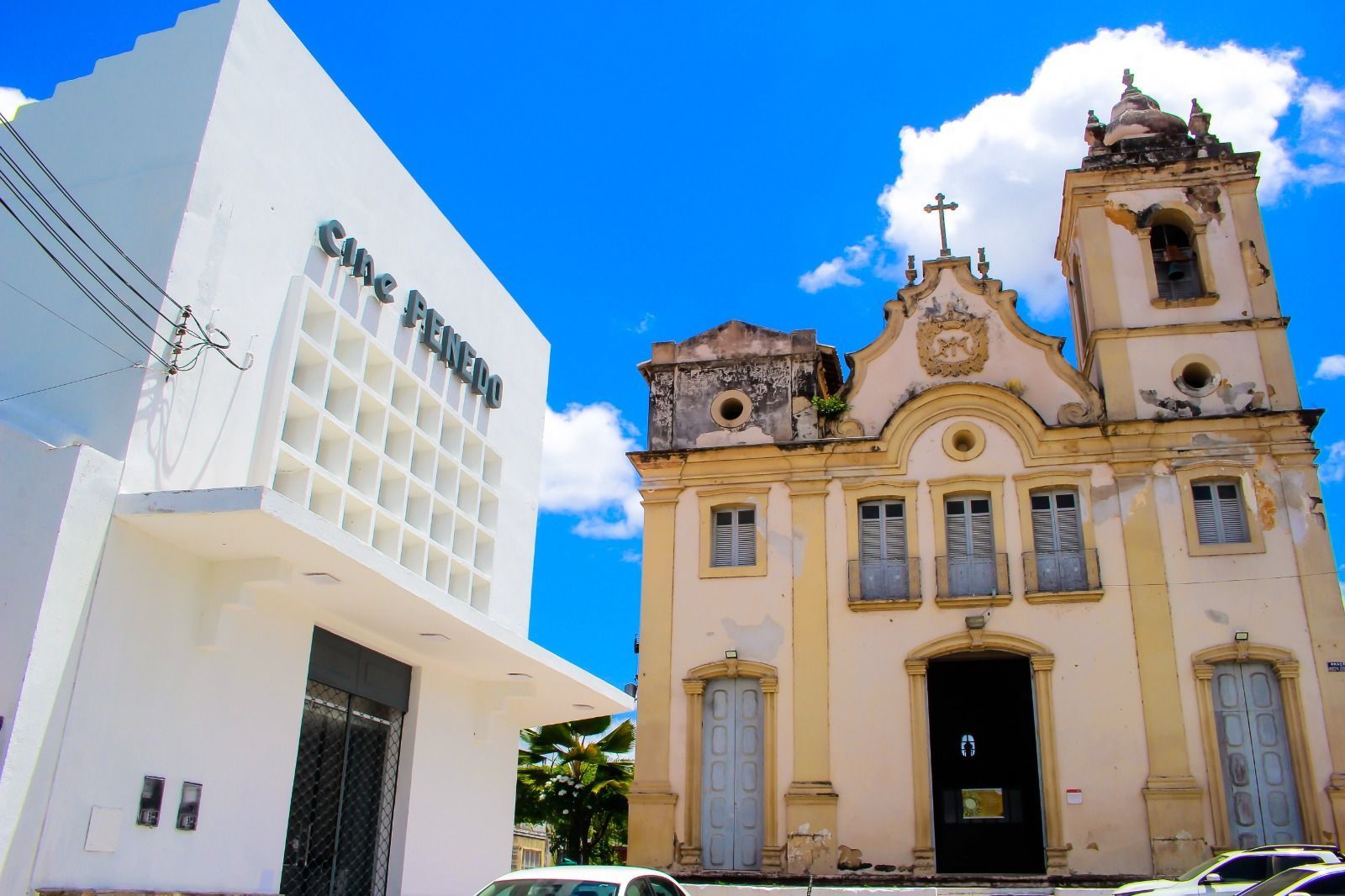 Cine Penedo foi reinaugurado em 2023 após décadas sem uso na cidade • Deywisson Duarte/reprodução/Prefeitura de Penedo
