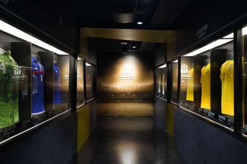 Legends: The Home Of Football oferece coleção de peças históricas do esporte • Divulgação/ Legends The Home Of Football