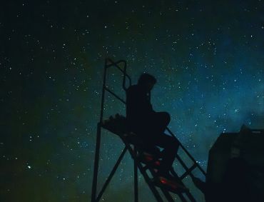 Céu noturno em San Pedro de Atacama, no Chile