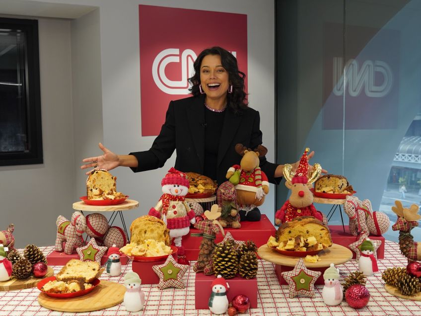 Daniela Filomeno na degustação às cegas do CNN V&G, feita com 24 panetones por 12 jornalistas da CNN Brasil • CNN Viagem & Gastronomia