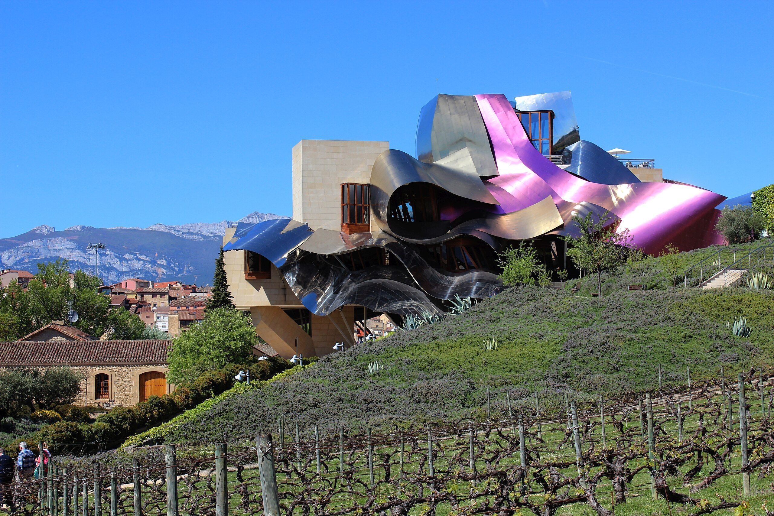 Sede da Marqués de Riscal, em Rioja, na Espanha
