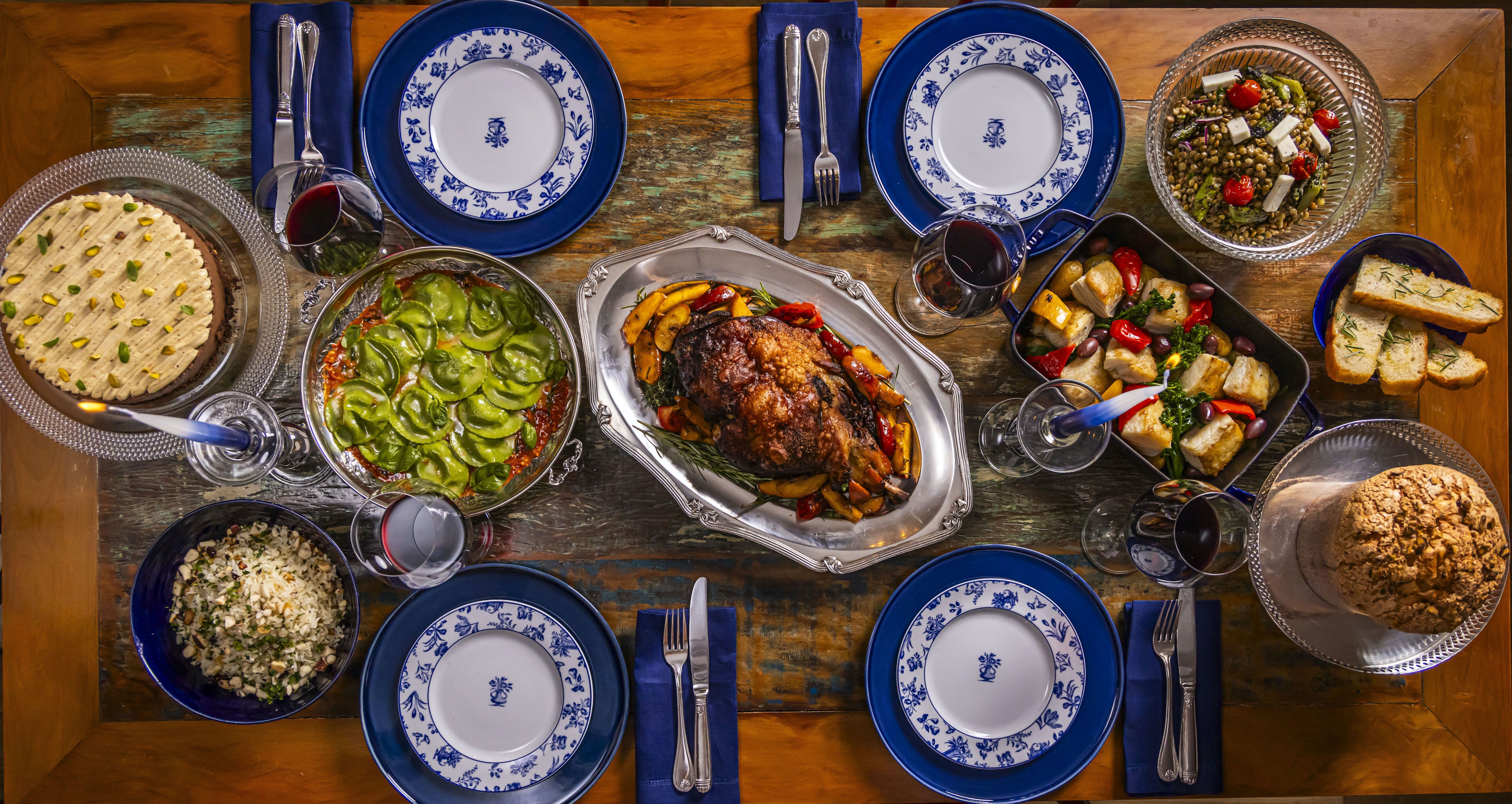 Nonna Rosa prepara ceia completa de natal, com bacalhau, pernil e acompanhamentos para até quatro pessoas • Mario Rodrigues
