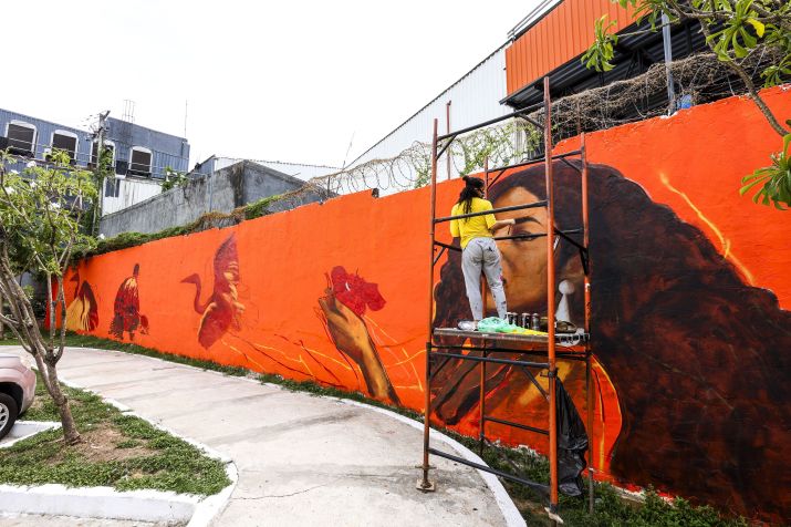 Projeto pode impulsionar o turismo da arte de rua em Belém e se tornar um ponto representativo para artistas da street art• BRUNO CARACHESTI