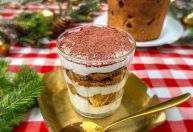 Chef Nana Fernandes ensina a preparar um Tiramisù de Panetone de Chocolate