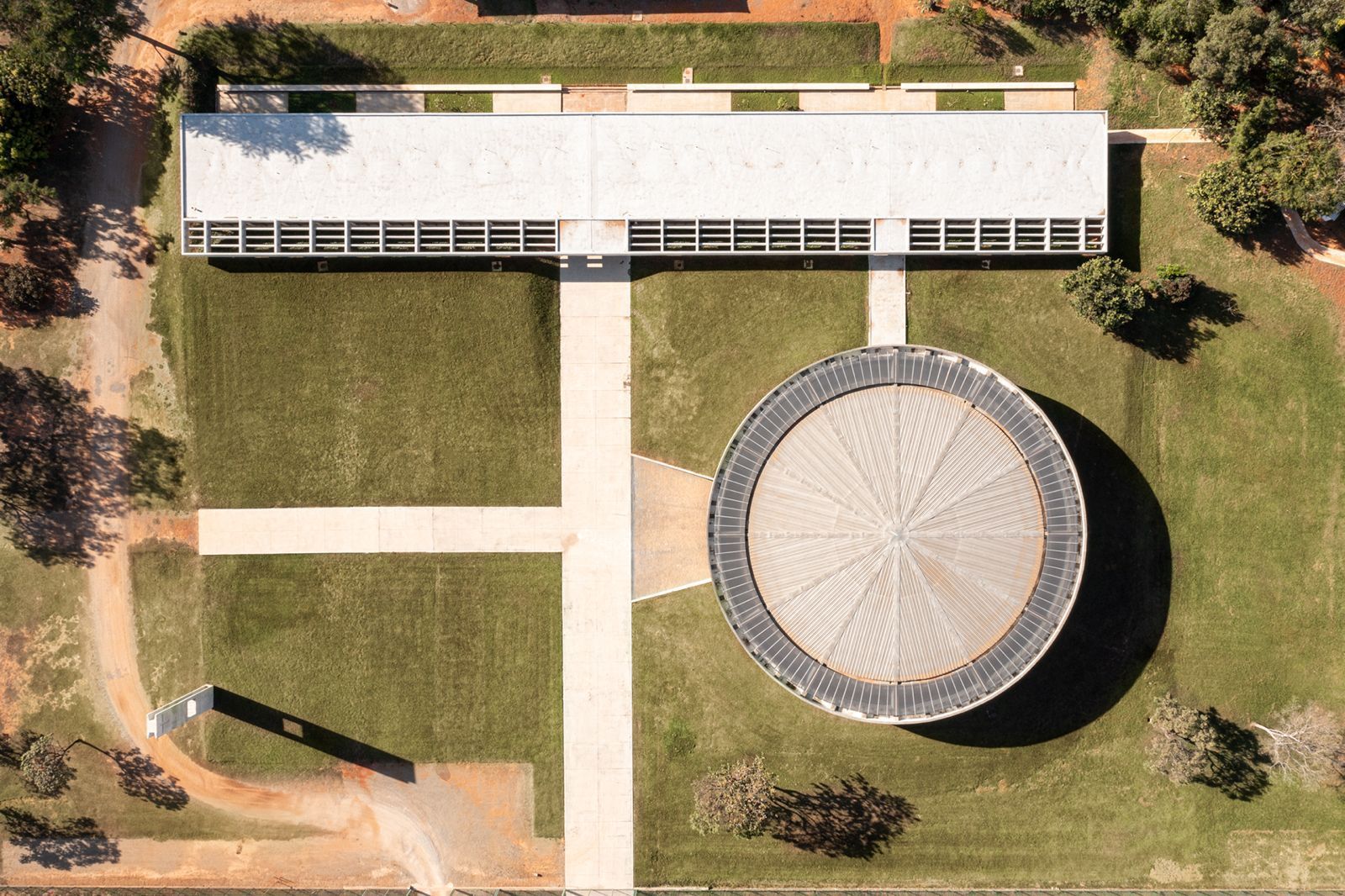 Sagrada Família Brasília vista de cima