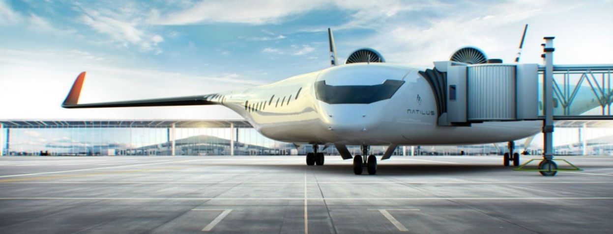 O avião foi projetado para se integrar à infraestrutura aeroportuária existente e se encaixar em qualquer lugar onde um Boeing 737 ou um Airbus A320 se encaixaria • Natilus