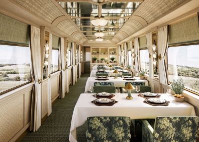 trem de luxo da inglaterra