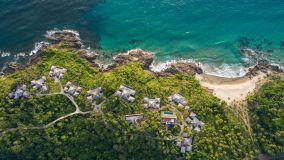 Área do Barracuda Hotel &amp; Villas tem 26 hectares, porém só 10% da área é ocupada com construções