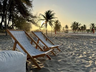 Beach Club do Vila Galé Collection Sunset Cumbuco, no Ceará