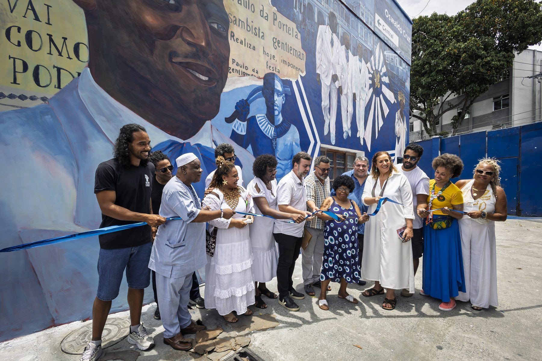 Caminho do Samba em Oswaldo Cruz, primeiro roteiro temático do projeto Rota do Samba, foi lançado na quadra da Portela