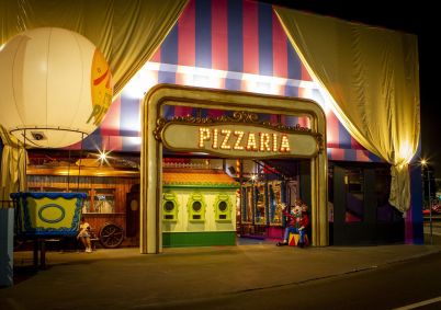 Fachada Circo da Pizza