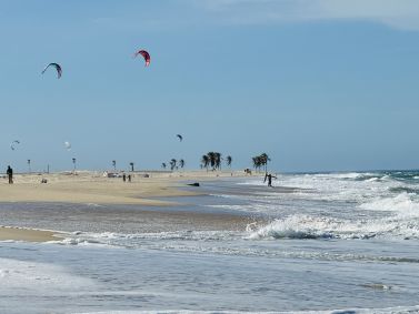 Praia de Cumbuco, no Ceará