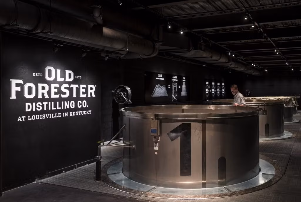 Old Forester, uma das mais antigas destilarias da família Brown • Divulgação