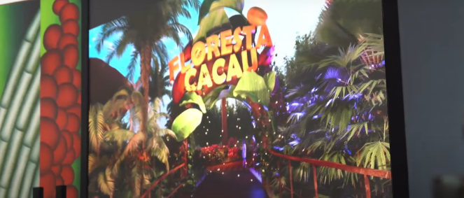 Projeto da Floresta Cacau no Cacau Park