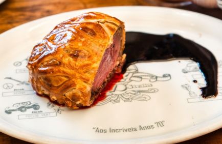 Bife Wellington do Giuseppe Grill, no Rio