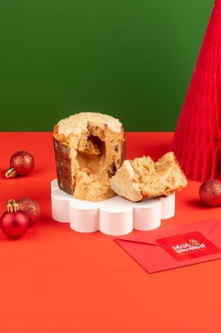 Panetone de frutas secas com creme de leite condensado proteico é uma das opções de Natal do Ideia Saudável • Divulgação