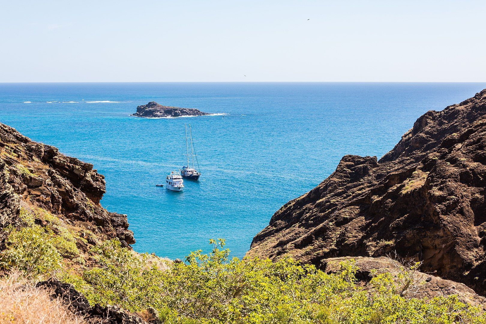 Ilha de São Cristóvão, nas Ilhas Galápagos, no Equador • Diego Delso/Wikimedia Commons