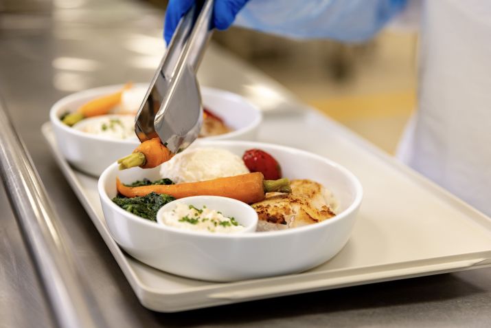 Além de massa ou frango, pratos podem ter frutos do mar, moquecas e diferentes temperos, com influências regionais ou culturais; tudo depende do orçamento da aérea • Divulgação/Gategourmet