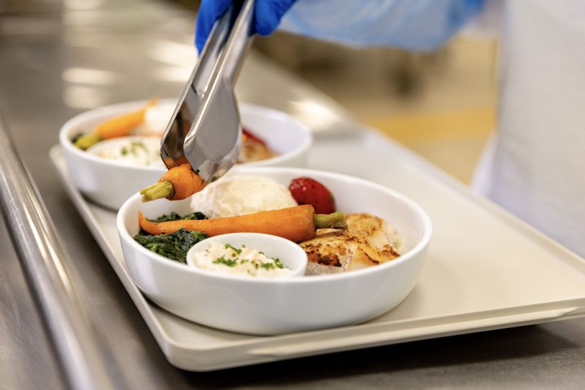 Além de massa ou frango, pratos podem ter frutos do mar, moquecas e diferentes temperos, com influências regionais ou culturais; tudo depende do orçamento da aérea • Divulgação/Gategourmet