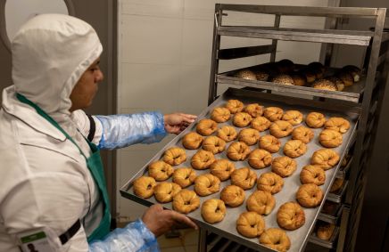 Croissants em unidade da Gategourmet no Aeroporto de Guarulhos