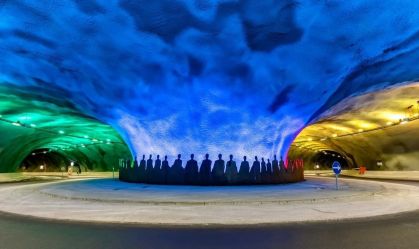 Túneis subaquáticos entre ilhas da Islândia e Escócia unem arte e engenharia