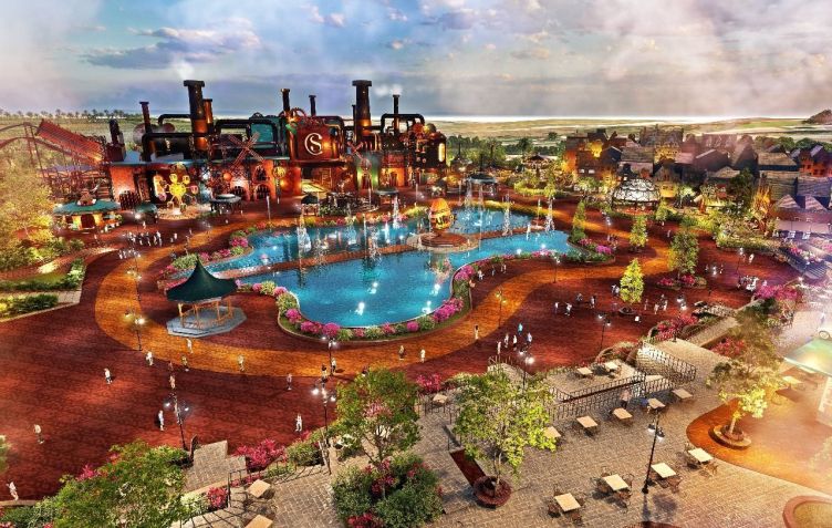 Projeto da entrada do Cacau Park, inédito parque temático da Cacau Show em Itu (SP) • Divulgação