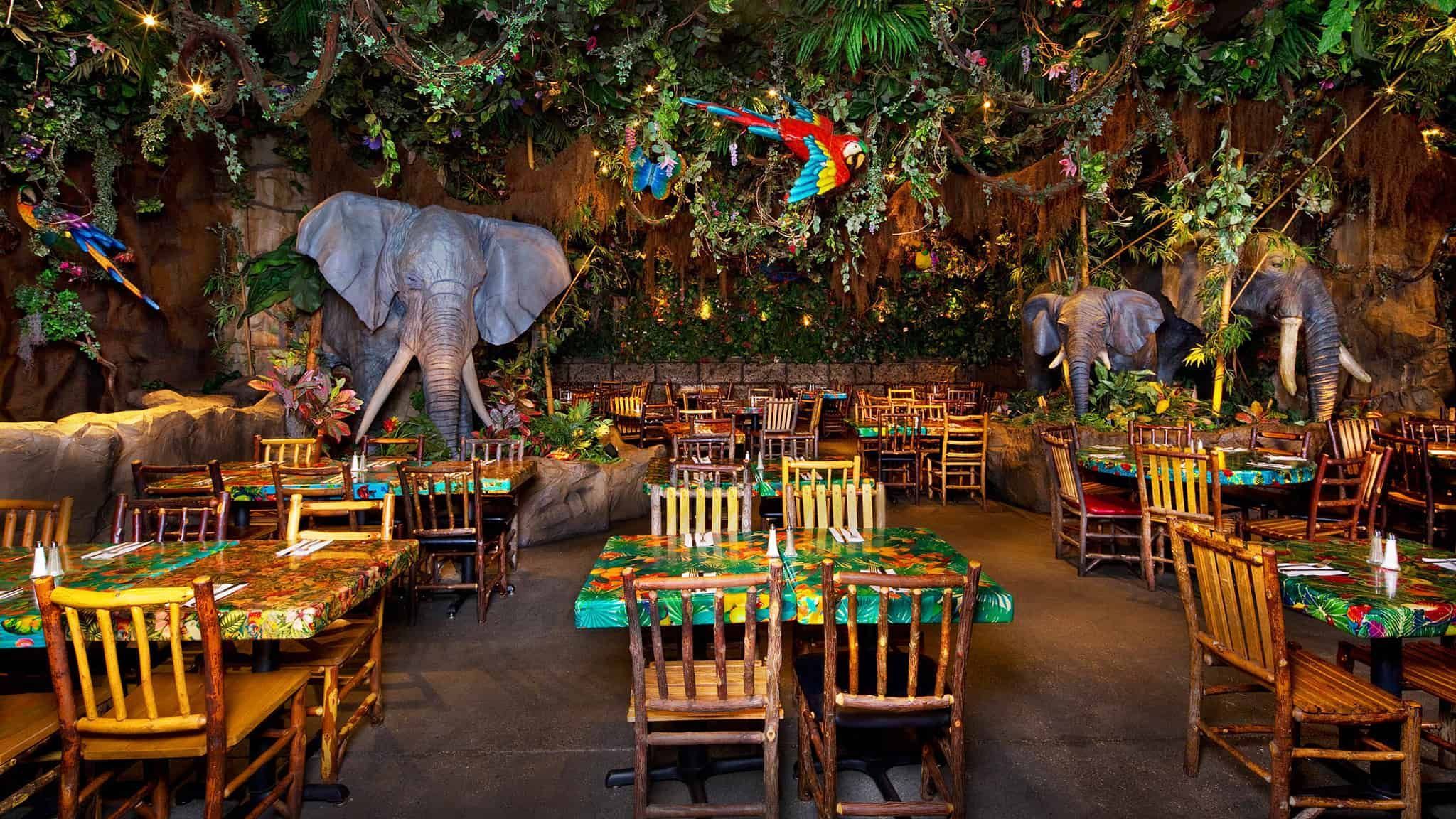 Rainforest Cafe • Divulgação