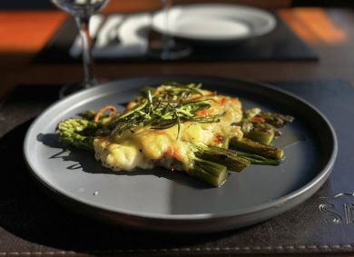 Prato do restaurante La Perdiz, em Montevidéu