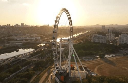 Roda Gigante de São Paulo fica no Parque Cândido Portinari • Divulgação/Roda Gigante de São Paulo