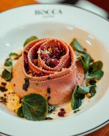 Uma das indicações do chef é o restaurante italiano Bocca Cucina • Instagram/Bocca Cucina
