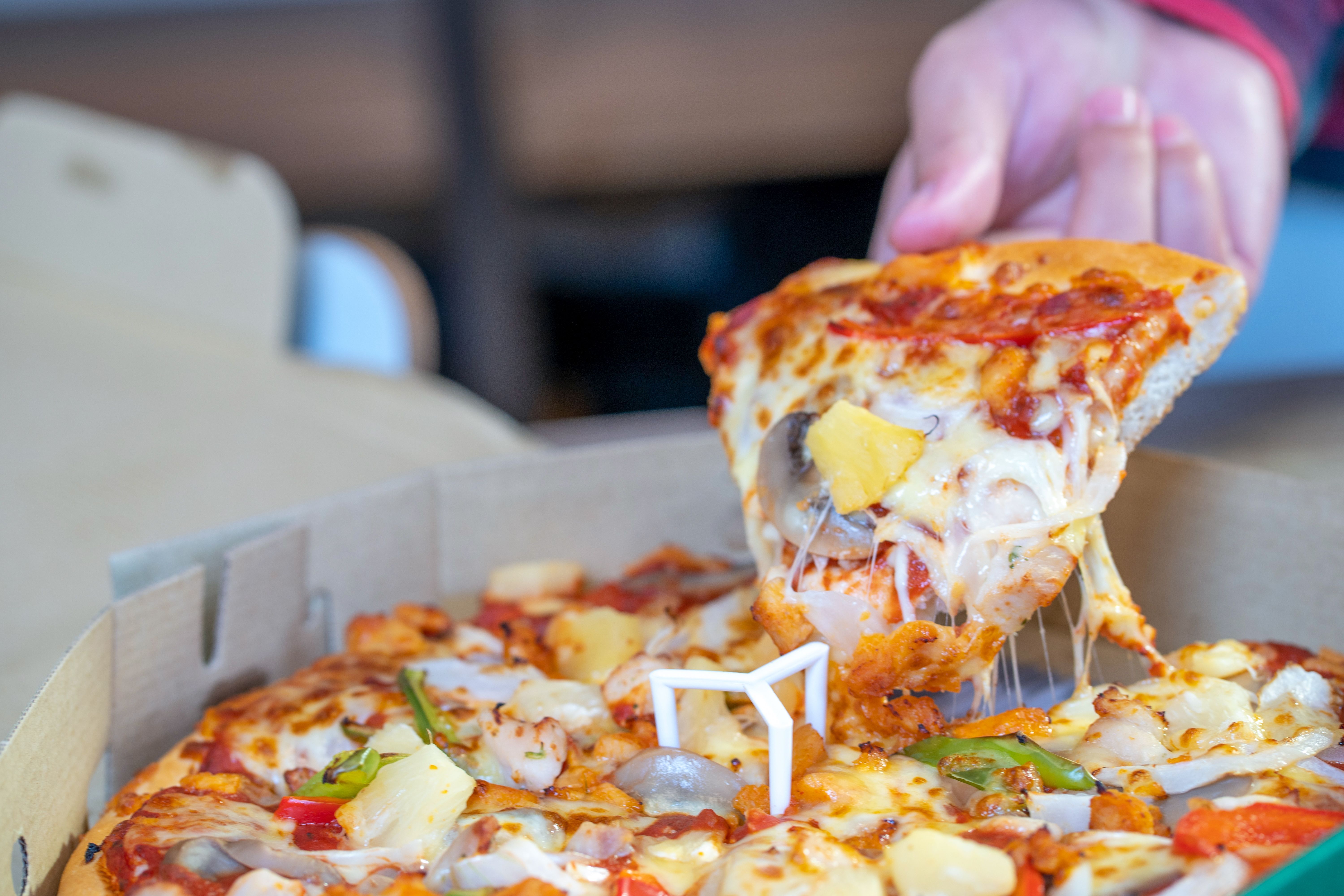 Pizza de abacaxi