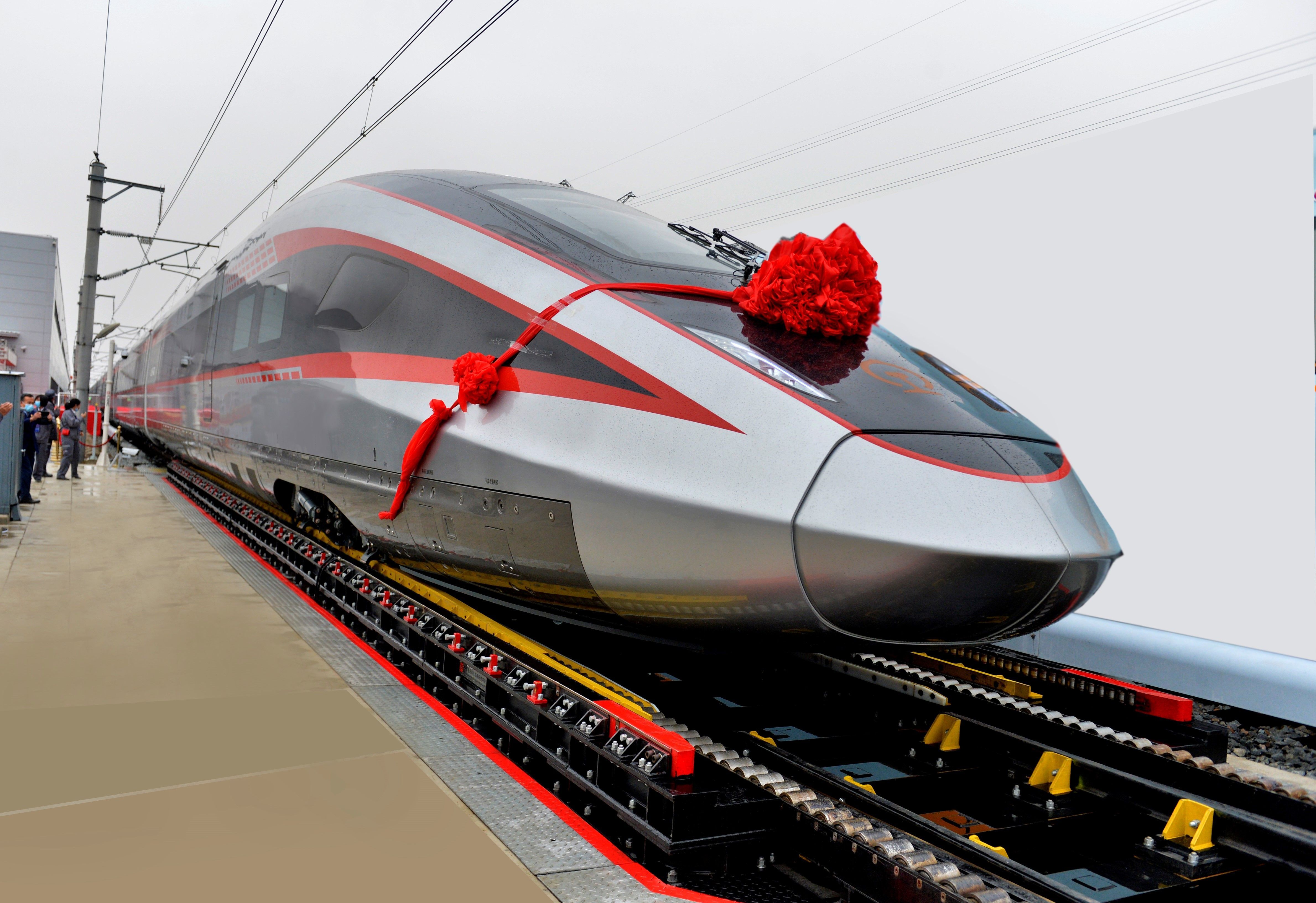 protótipo do trem-bala CR450AF