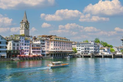 Zurique, rio Limmat,