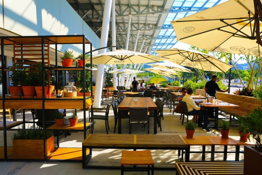 Restaurante argentino 348 fica localizado dentro da Marina da Glória, no Rio de Janeiro • Divulgação