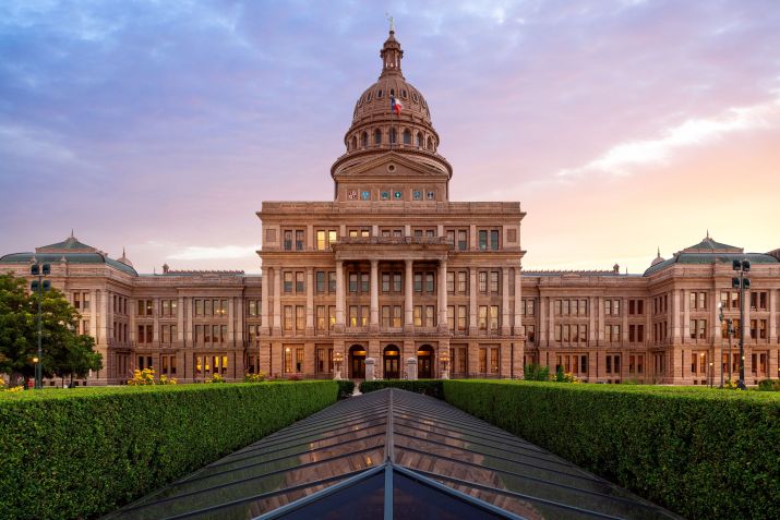 Visita ao Capitólio do Estado do Texas é programa popular em Austin • Joe Daniel price/Getty Images