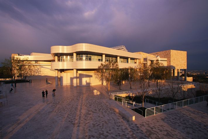O museu The Getty Center ficou em quarta posição no ranking • Joseph Sohm