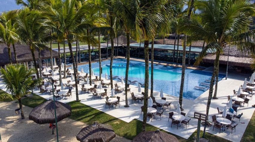 Portobello Resort & Safári tem 158 acomodações de frente para o mar na cidade de Mangaratiba • Divulgação