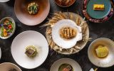 Pratos do Atomix, o restaurante mais bem colocado da América do Norte na lista geral do The World's 50 Best Restaurants 