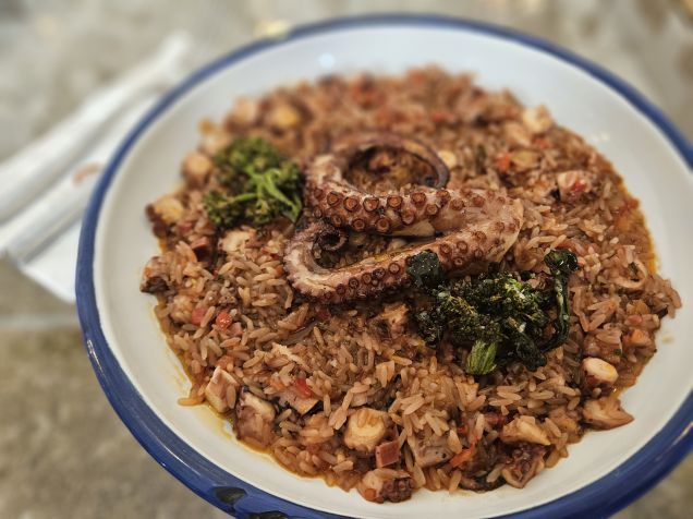 Arroz de polvo do Polvo Marisqueria • Fabio Wright