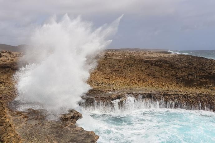 Shete Boka National Park fica ao norte da ilha de Curaçao • Divulgação/Shete Boka National Park
