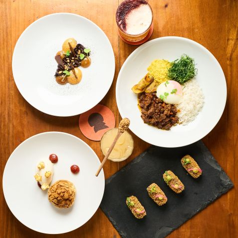 Pratos variados do Cuia, restaurante da chef Bel Coelho • Laís Acsa