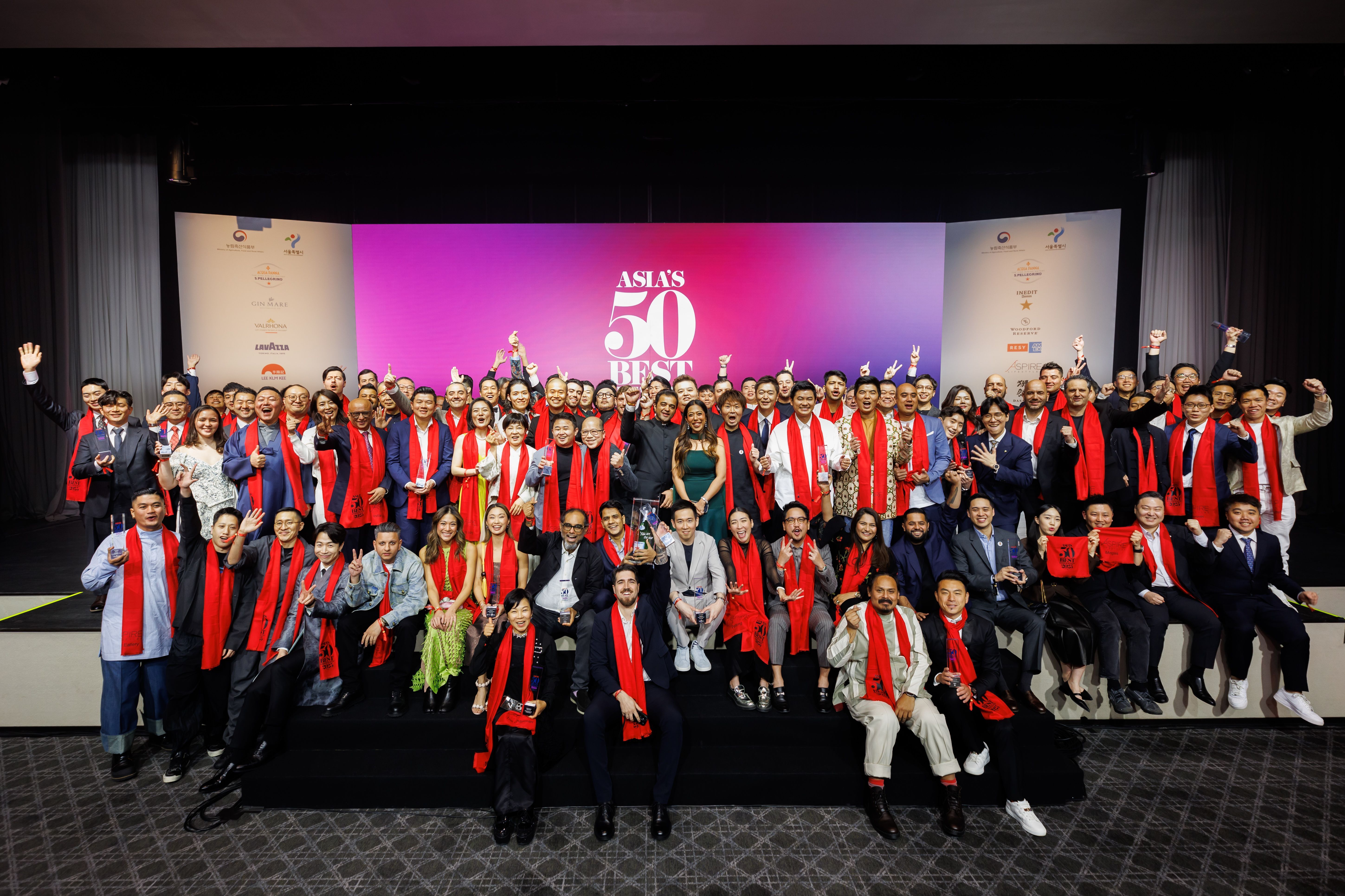 Premiação Asia's 50 Best Restaurants 2025 aconteceu hoje (25), na Coreia do Sul