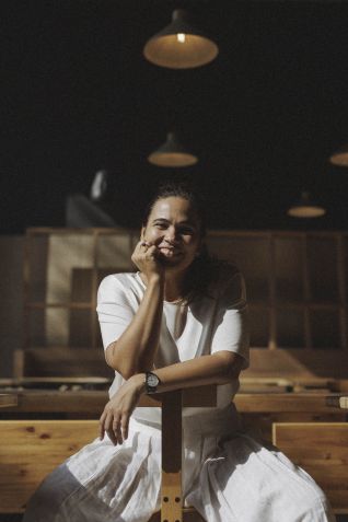 Chef Manu Ferraz, à frente do A Baianeira • Nani Rodrigues