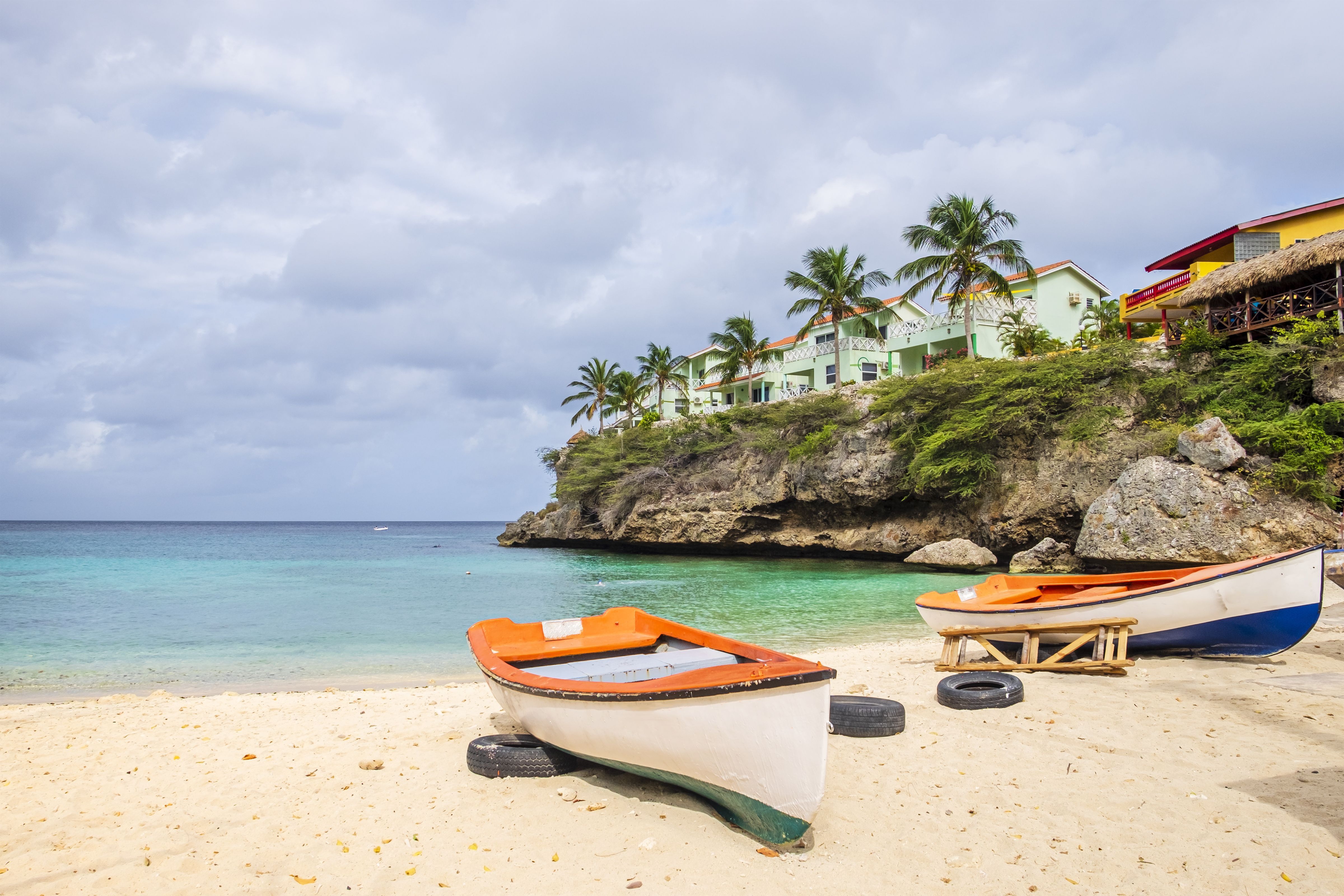 Praia Lagun, em Curaçao, é ótima para prática de snorkel • Orietta Gaspari/ iStock / Getty Images Plus
