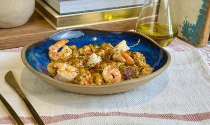 Receita de nhoque de banana-da-terra com molho de moqueca: confia e vem!