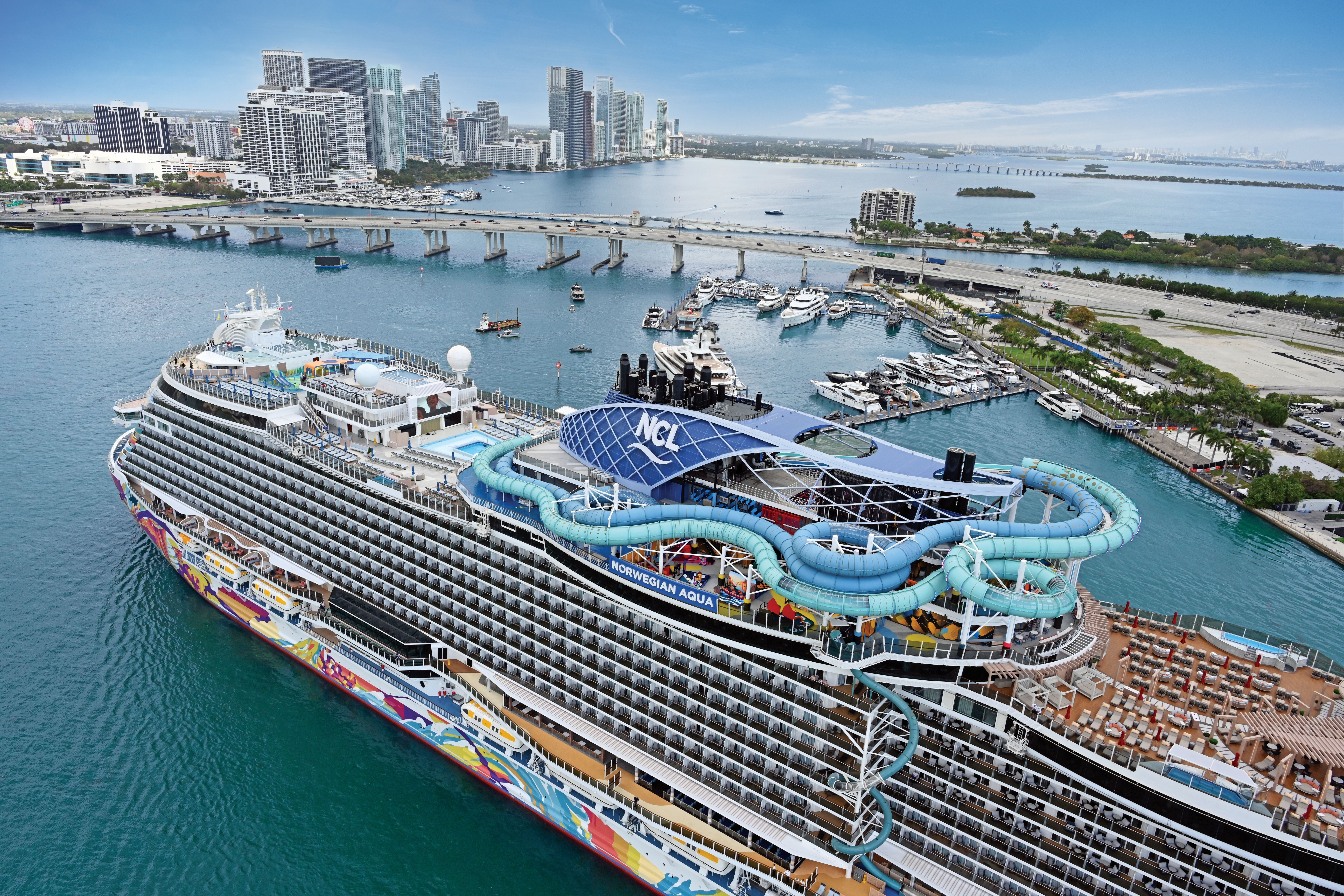 Navio Norwegian Aqua em Miami