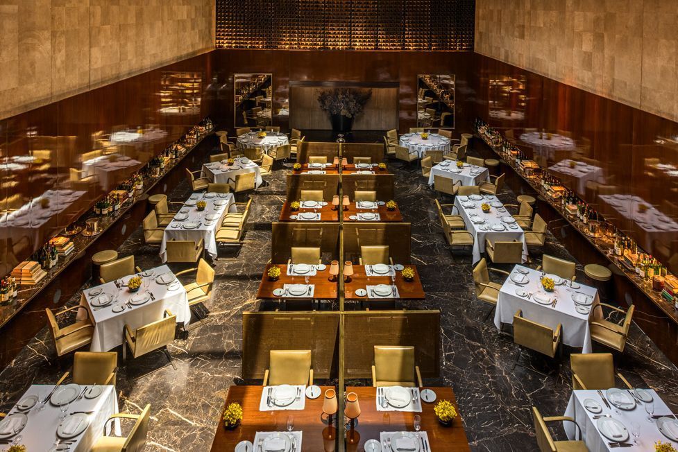 Salão do restaurante Fasano São Paulo • Divulgação/Fasano