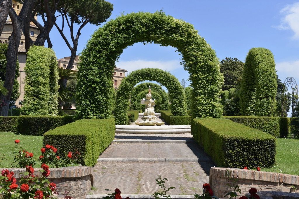 Jardins do Vaticano começaram a ser construídos em 1279 • Divulgação/Vatican City State